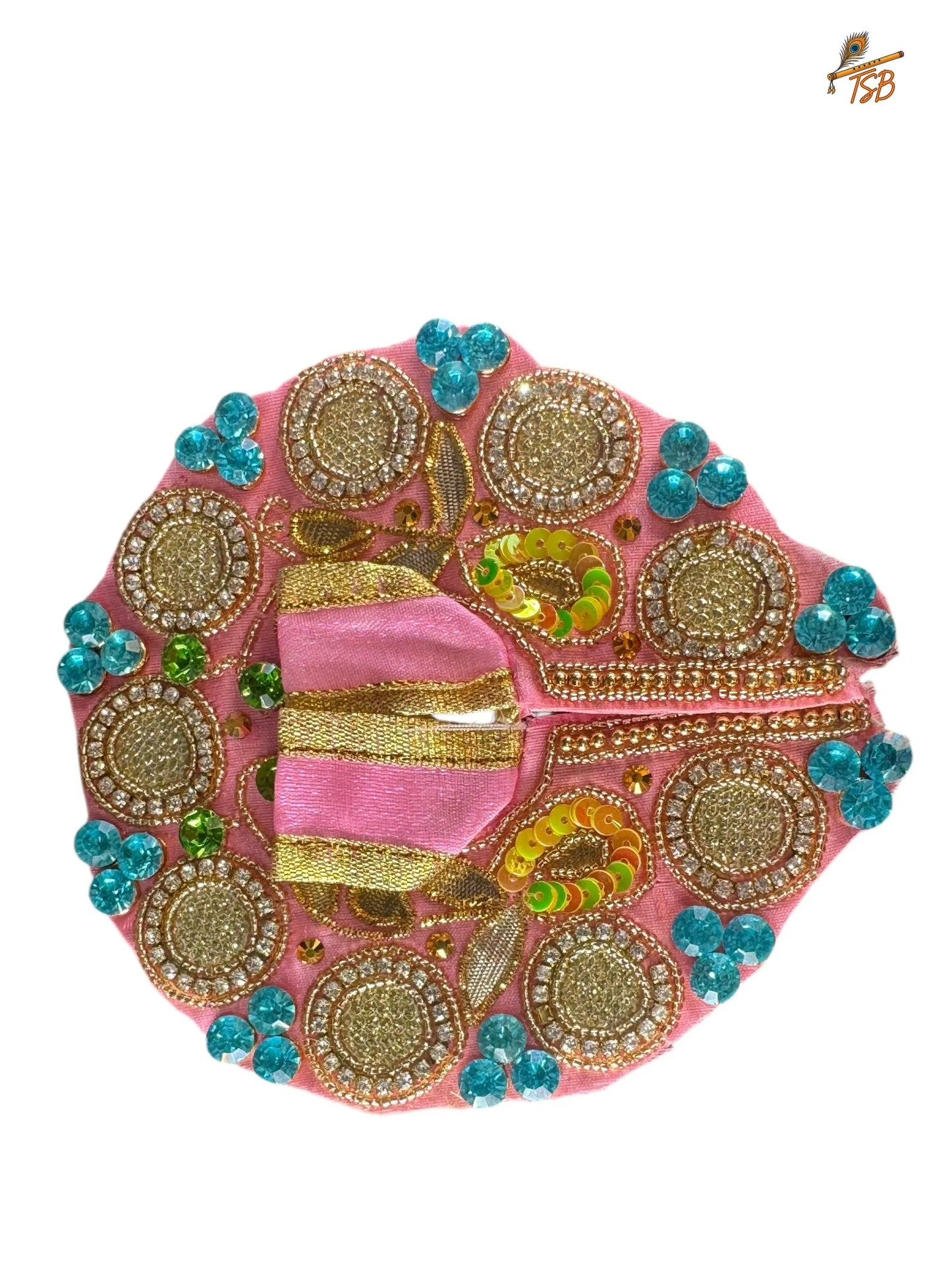 Pink Ladoo Gopal Dresses – Royal Krishna Ji Vastra Online