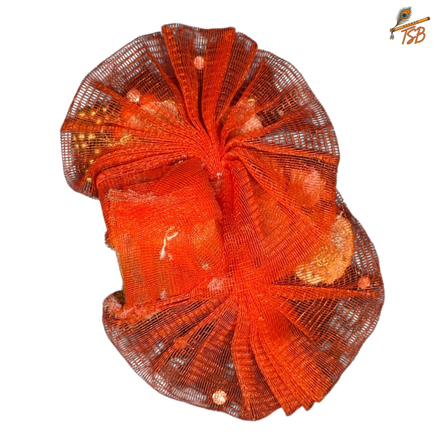 Handcrafted Ladoo Gopal Mukut with Beads & Stone Embroidery | Pagdi Crown for Thakur Ji | TSB