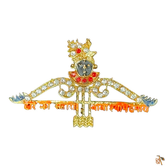 Khatu Shyam Bow & Dhanush Ornament – Decorative Khatu Shyam Bhakat Accessory | TSB Spiritual Decor